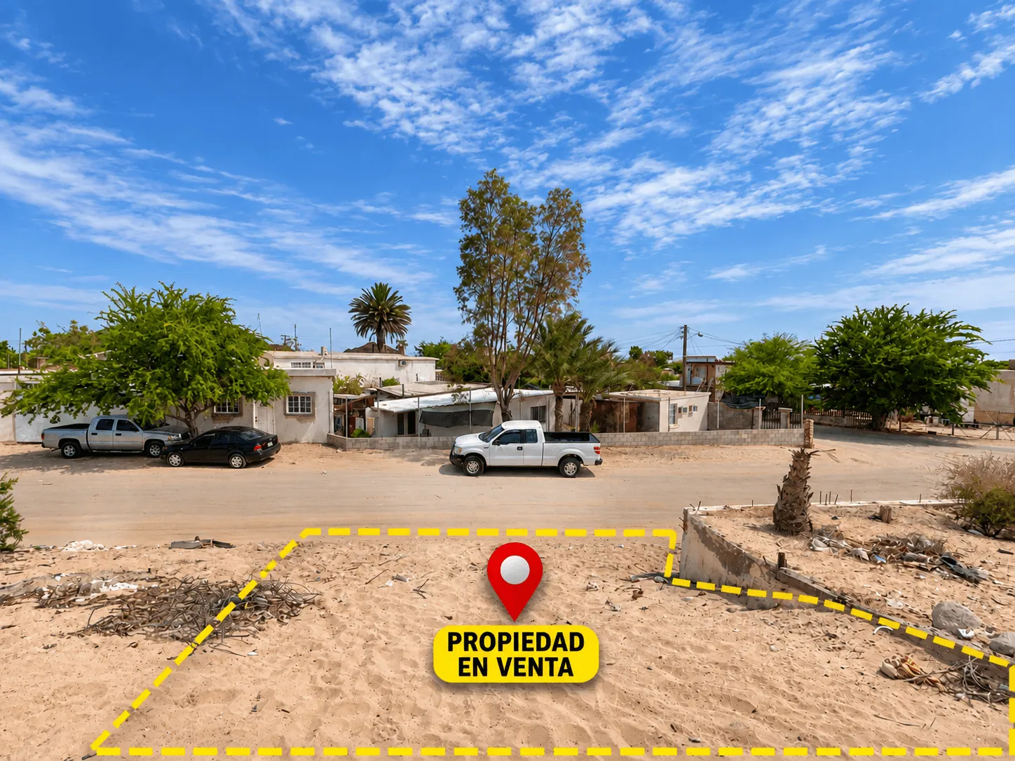 Terreno en Venta en San Felipe calle Acapulco, San Felipe, B.C.