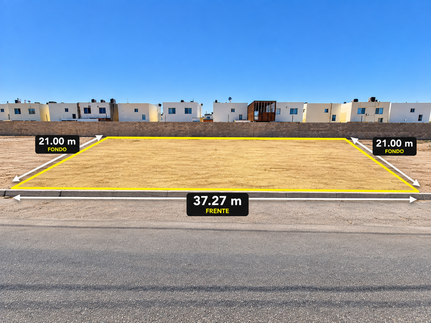 Terreno Comercial en venta en Col. Campestre, Mexicali, B.C.