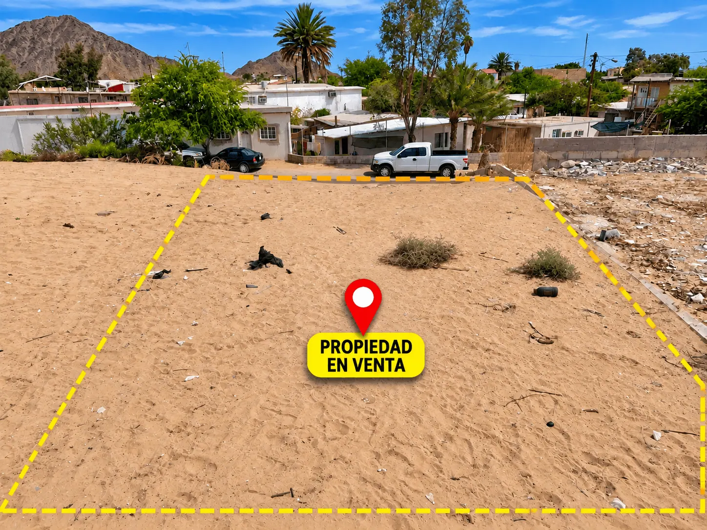 Terreno en Venta en San Felipe calle Acapulco, San Felipe, B.C.