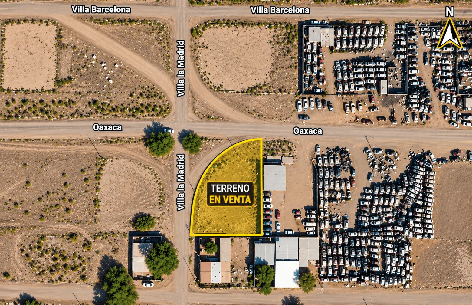 Terreno en Venta en Villas Galicia, Mexicali, B.C.