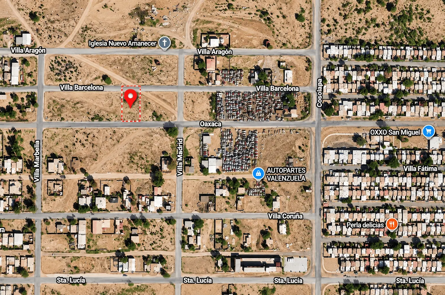 Terreno en Venta en Villas Galicia, Mexicali, B.C.